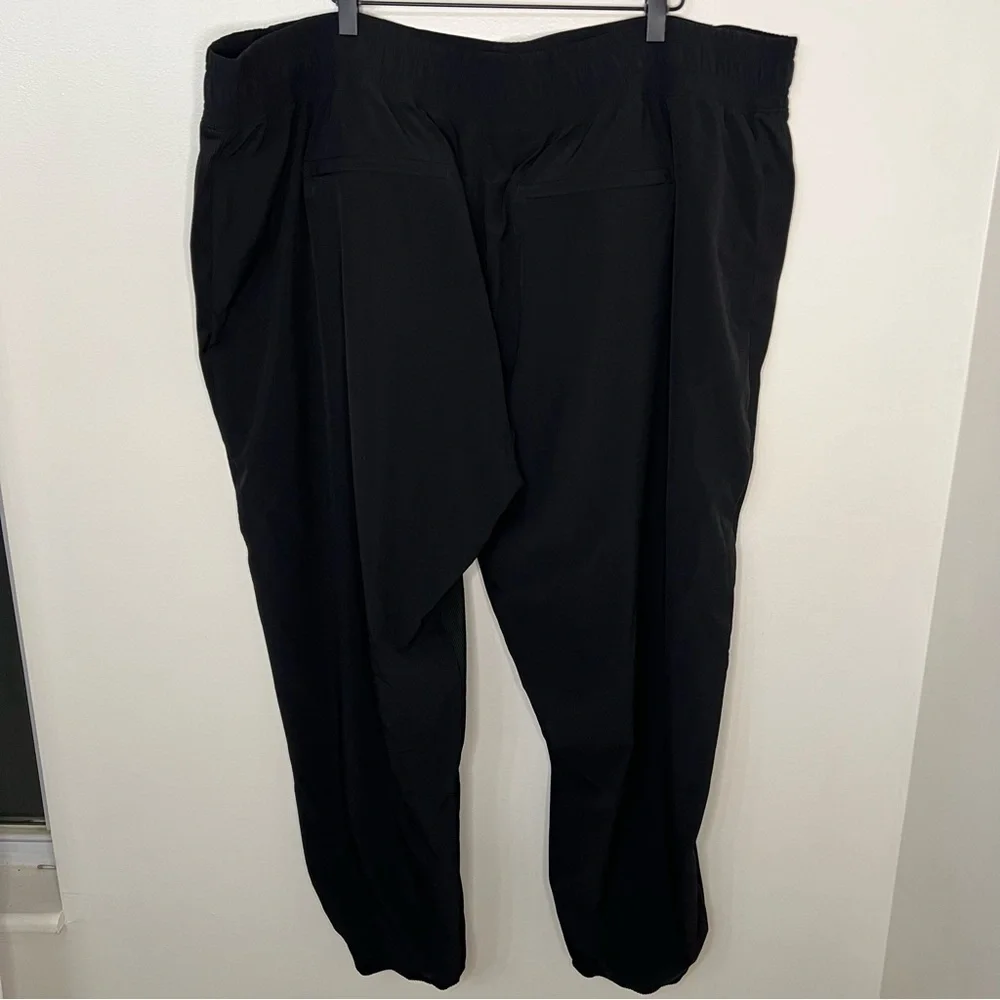 Athleta Brooklyn Lined Jogger Black Women's Size 26 Athletic Athleisure Casual
